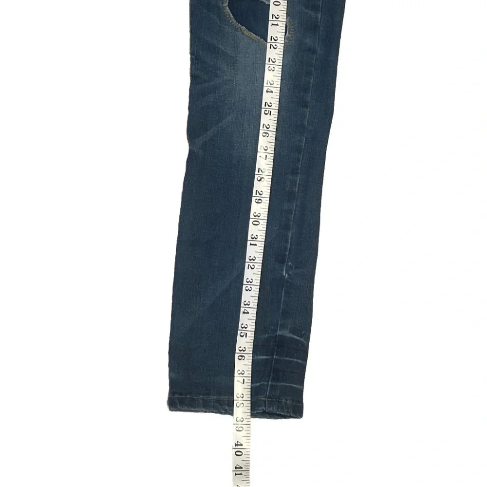 Women’s Ring of Fire Blue Skinny Jeans Fit Slim W 30 L 30 - Picture 4 of 8